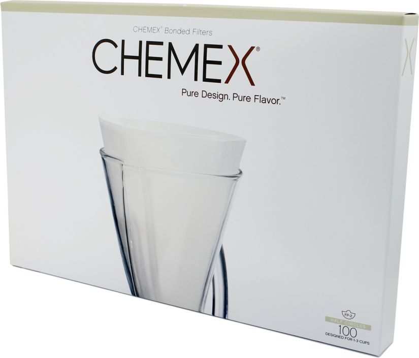 Chemex Filter Papers For 3 Cup Coffee Maker, 100 pcs