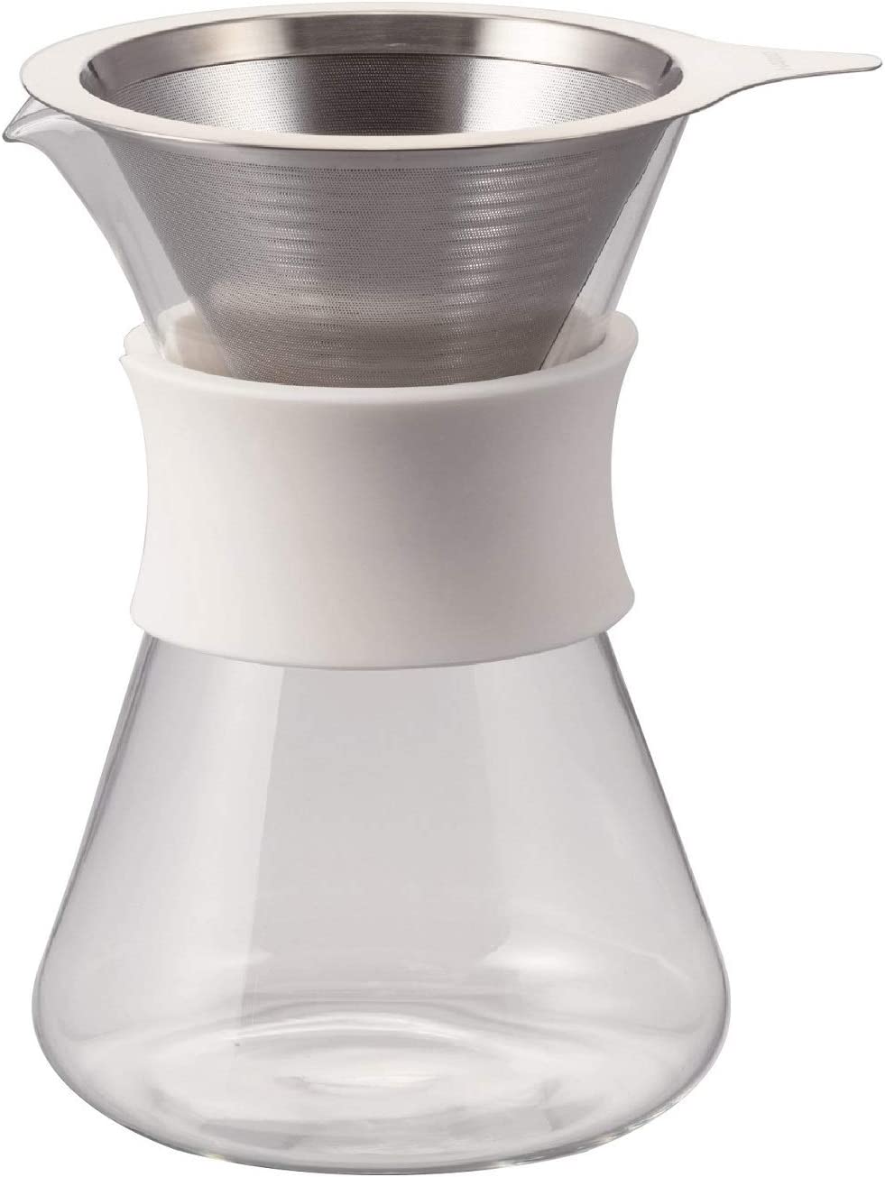 Hario Glass Coffee Maker 400 ml, White
