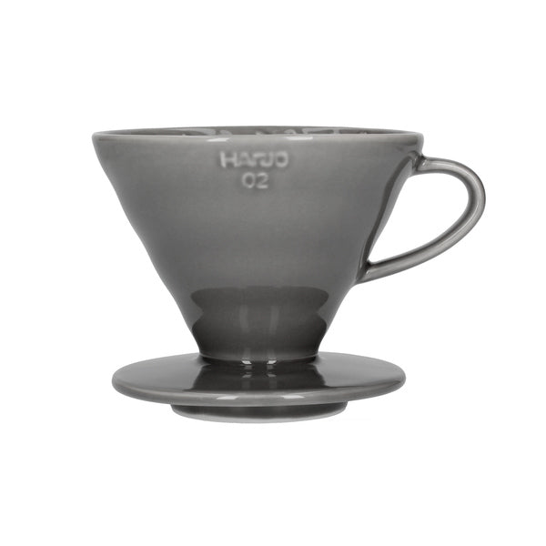 HARIO V60-02 Ceramic Coffee Dripper Grey