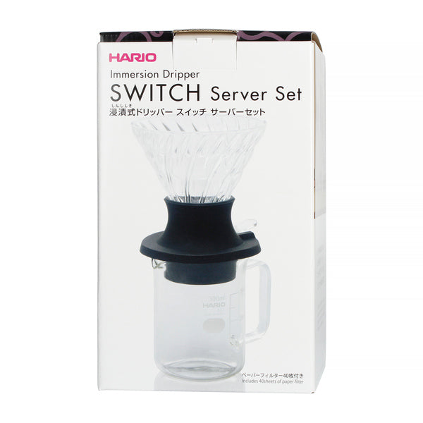 HARIO V60 Immersion Dripper Switch Server Set Size 02