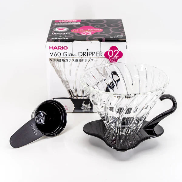 Hario V60 Glass Coffee Dripper Size 02