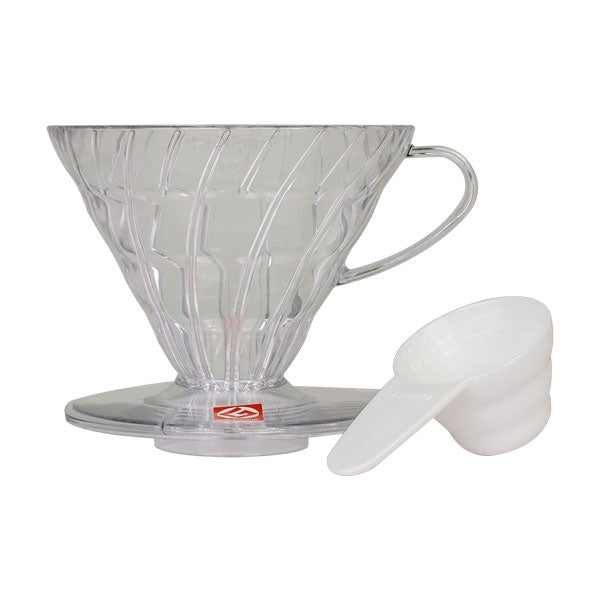 HARIO V60 Coffee Dripper Plastic Size 02 (Clear)